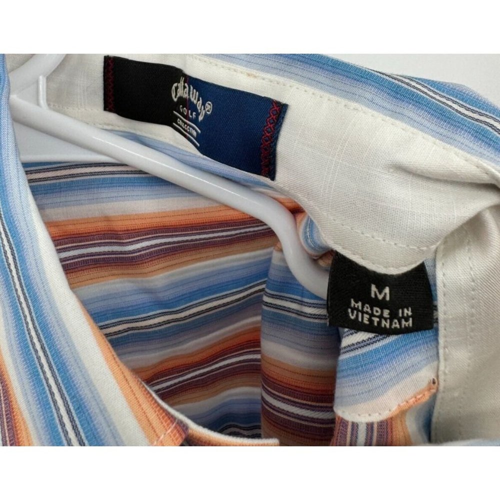 Callaway Shirt Adult‎ Sz M  Button Up Long Sleeve Golf Mens - Picture 3 of 6